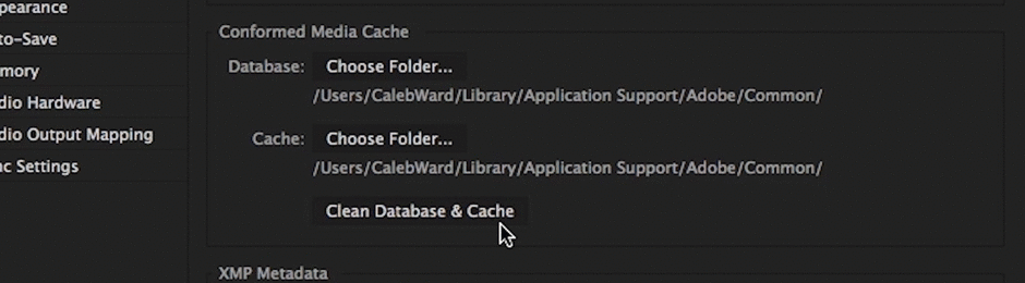 CLEAN DATABASE & CACHE