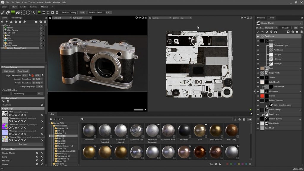 Marmoset Toolbag 4.0
rendeirng pbr
