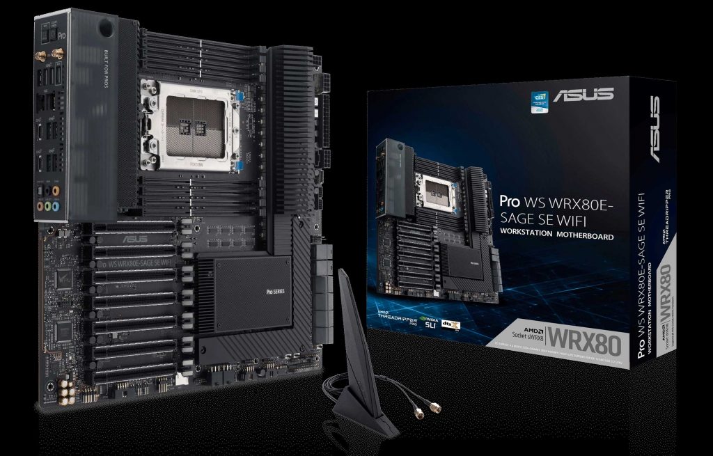 AMD Threadripper Pro Processors WXR80 Motherboards Threadripper Pro 3995WX 3975WX 3955WX 3945WX Gigabyte WRX80-SU8 asus pro WS WRX80E-SAGE SE WIFI
