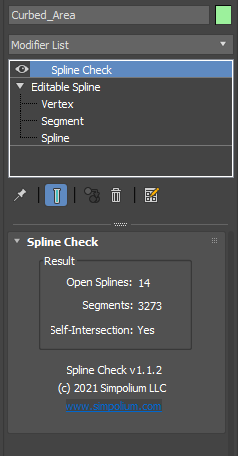 Spline Check برای 3ds Max 