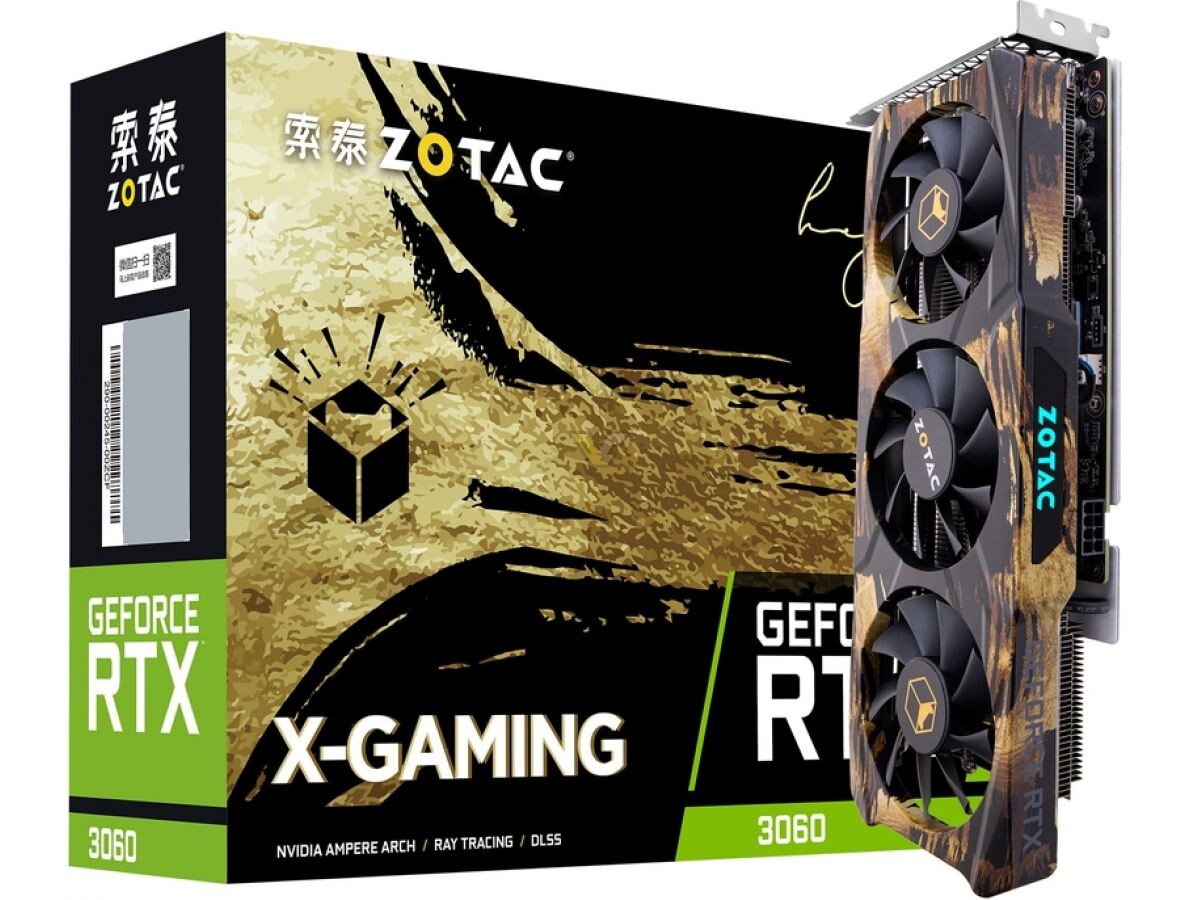 کارت گرافیک ZOTAC GeForce RTX 3060 X-Gaming H-BOX Edition برای کار در شرایط طولانی معرفی شد