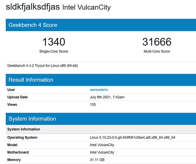 Xeon Sapphire Rapids