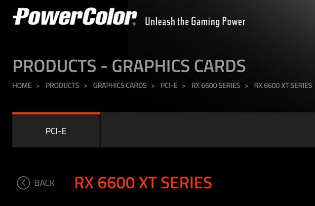 PowerColor RX 6600 XT