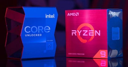 رقابت سنگین بین AMD و Intel؛ فروش پردازنده‌های کدام شرکت بیشتر است؟