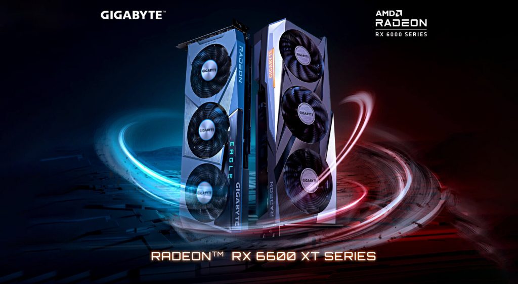 نگاهی به کارت‌های گرافیک AMD RX 6600 XT از GIGABYTE و BIOSTAR