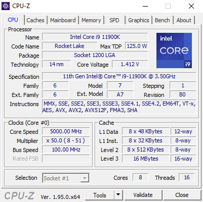 نسخه جدید نرم افزار CPU-Z با شماره 1.97 منتشر شد
