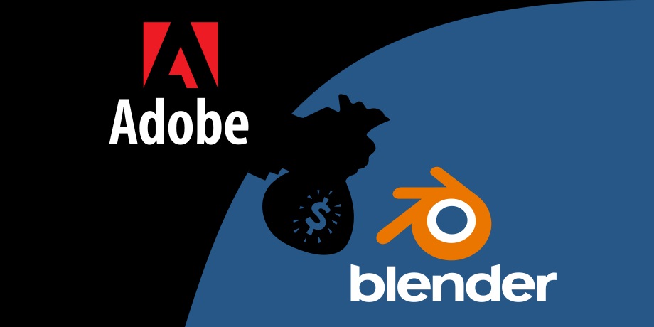 شرکت Adobe به بنیاد توسعه Blender پیوست!