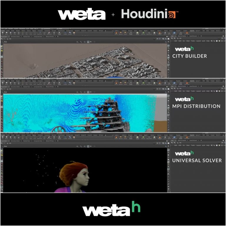 همکاری شرکت‌های Weta Digital و SideFX در راستای راه‌اندازی سرویس ابری WetaH