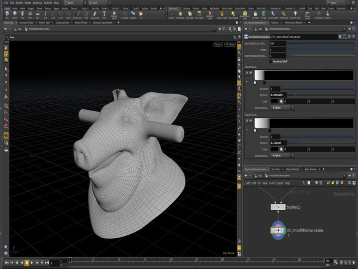 Soft Boolean برای نرم‌افزار Houdini منتشر شد