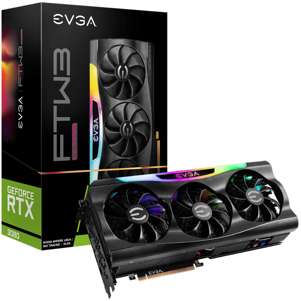 کارت گرافیک EVGA GeForce RTX 3080 FTW3 ULTRA GAMING 10GB