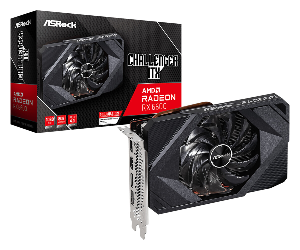 ASRock Radeon RX 6600 Challenger