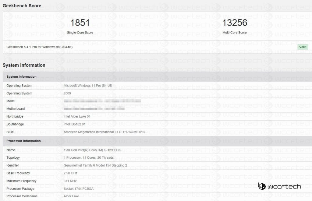 پردازنده Core i9-12900HK شگفتی آفرید؛ سریع‌ترین در جهان با شکست Apple M1 MAX