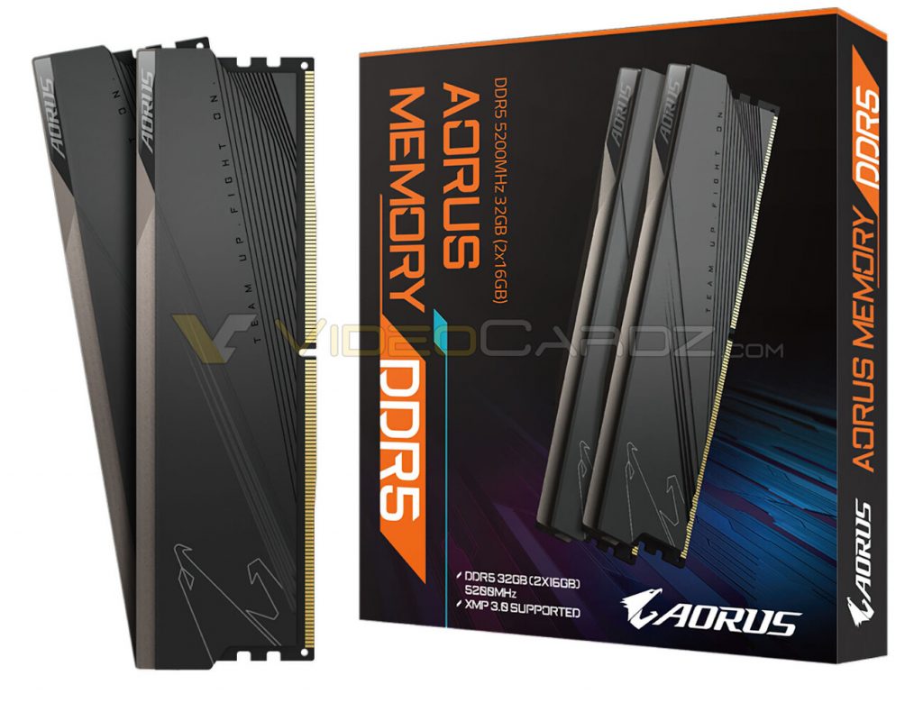 تصاویر و مشخصات رم‌های GIGABYTE AORUS DDR5 را در اینجا ببینید