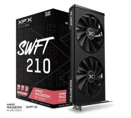 XFX کارت گرافیک SPEEDSTER SWFT210 RX 6600 8GB را رونمایی کرد؛ سریع و زیبا