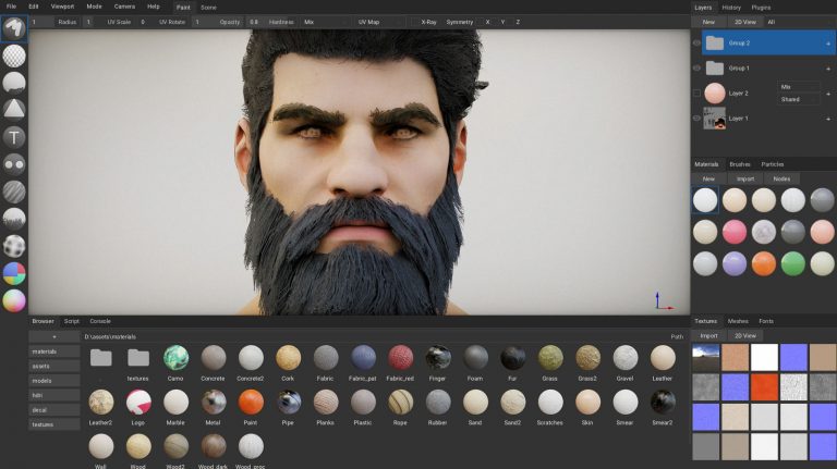 ArmorPaint 0.8 توسط تیم توسعه Armory منتشر شد