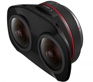 کانن از لنزRF 5.2mm f/2.8 L Dual Fisheye Lens برای ضبط محتوای VR رونمایی کرد