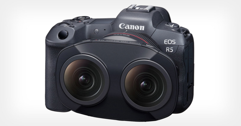 کانن از لنزRF 5.2mm f/2.8 L Dual Fisheye Lens  برای ضبط محتوای VR رونمایی کرد