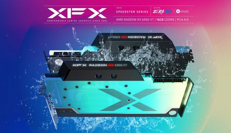 پرچمدار جدید XFX رونمایی شد: XFX Speedster ZERO RX 6900XT EKWB Waterblock Edition