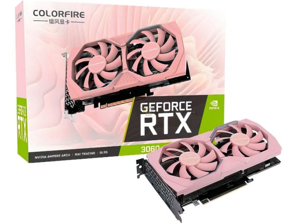 کمپانی ColorFire پس از یک سال با کارت‌های گرافیک دخترانه RTX 3060/Ti وارد میدان شد