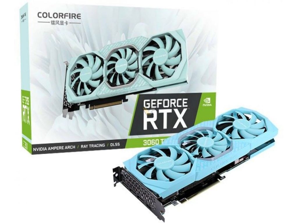 کمپانی ColorFire پس از یک سال با کارت‌های گرافیک دخترانه RTX 3060/Ti وارد میدان شد