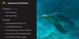 Adobe به تازگی Substance 3D Painter 7.4 را منتشر کرد