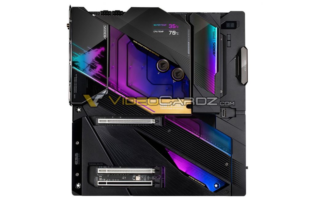 غول جدید گیگابایت AORUS Z690 Xtreme WaterForce با قیمت خیره کننده رونمایی شد