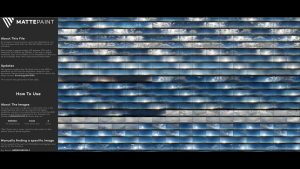 1800 تصویر رایگان 2K آسمان را از MattePaint دانلود کنید