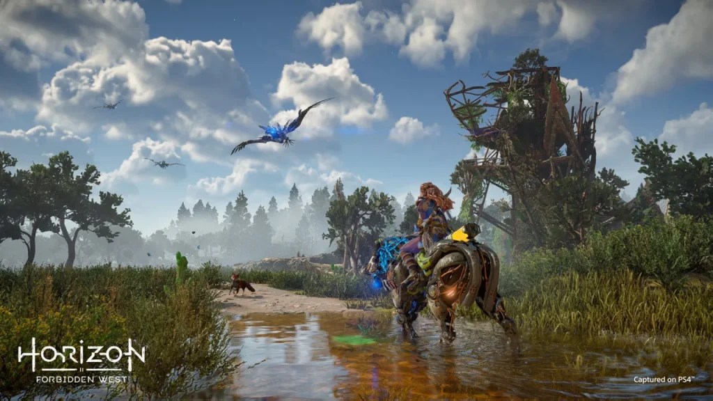 استودیو Guerilla اسکرین شات‌هایی از Horizon Forbidden West در PS4 منتشر کرد