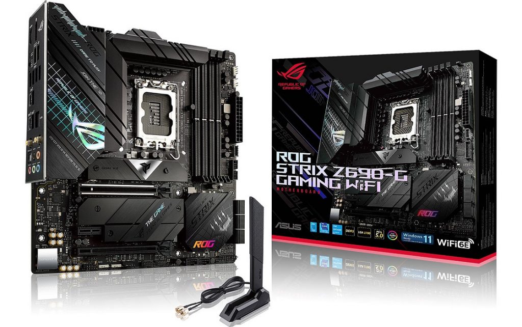 ASUS ROG STRIX Z690-G GAMING WIFI معرفی شد؛ حرفه‌ای کوچک و زیبا