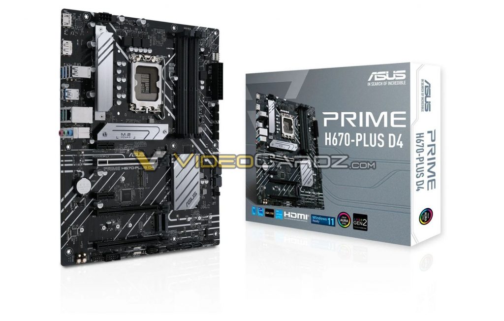 این شما و این هم اولین تصاویر از مادربردهای خوش قیمت ASUS B660 و ASUS H670