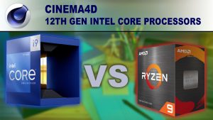 مقایسه CPU های AMD Ryzen و Intel در نرم افزار Cinema 4D؛ برنده کیست؟