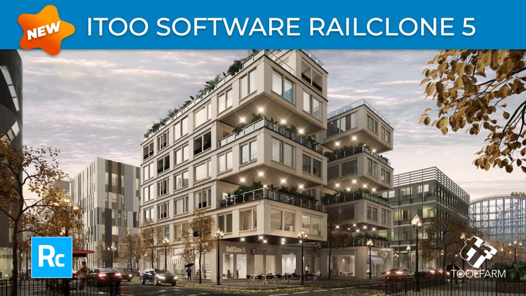 iToo افزونه‌ی RailClone 5 را برای 3ds Max منتشر کرد