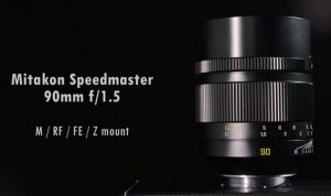 لنز Mitakon Speedmaster جدید 90mm f/1.5 برای دوربین‌های مختلف عرضه شد