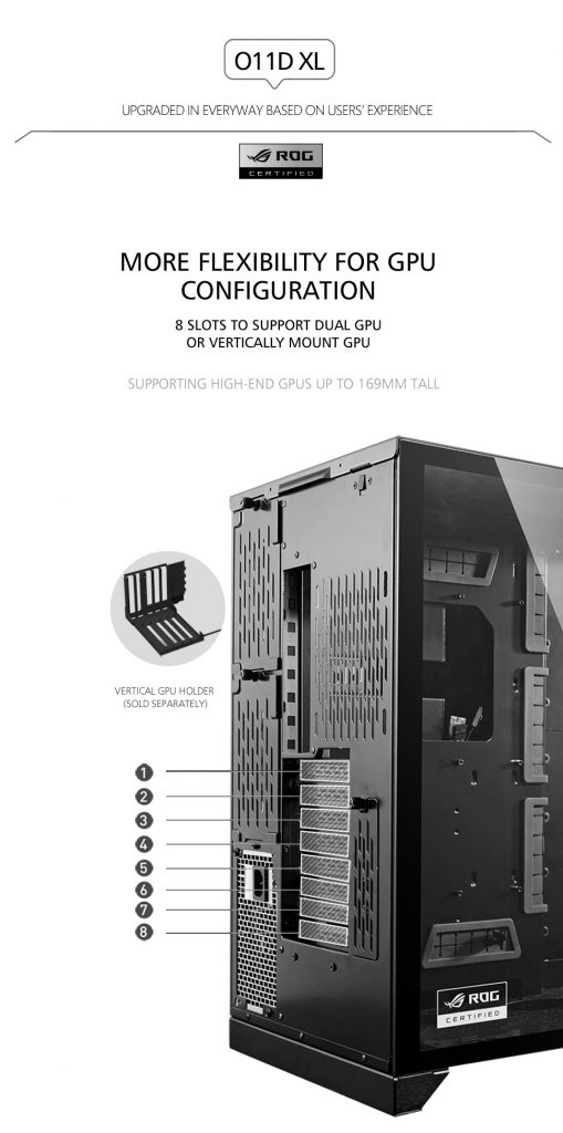 کیس لیان لی PC O11 Dynamic XL ROG BLACK pc-o11d-rog  