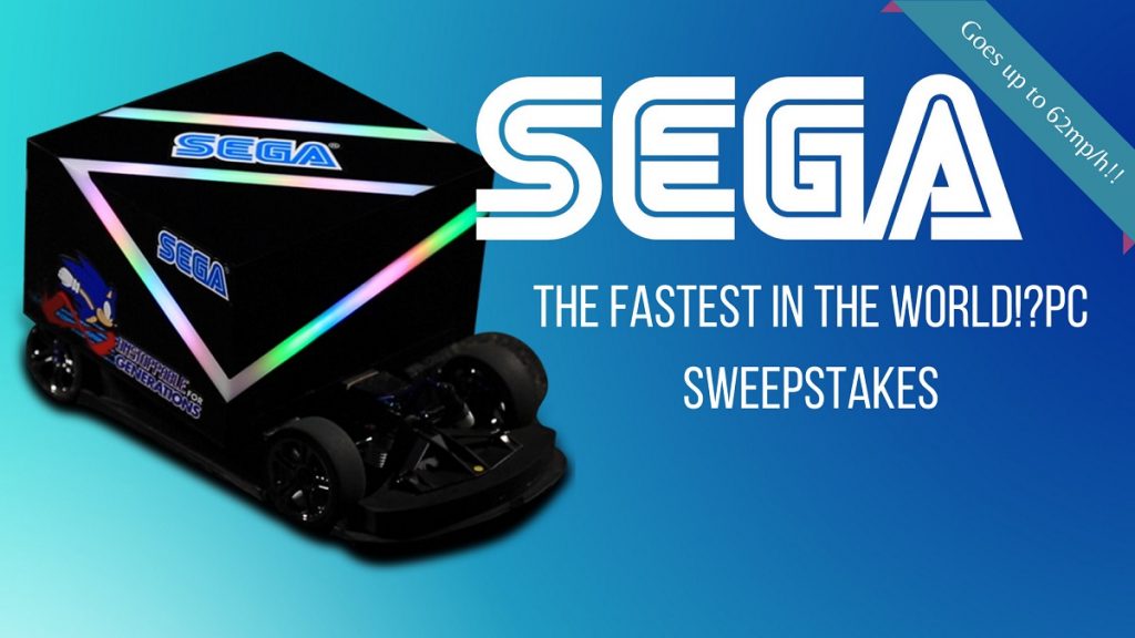 سگا سریع ترین کامپیوتر گیمینگ جهان با سرعت 100 کیلومتر در ساعت را تولید کرد!