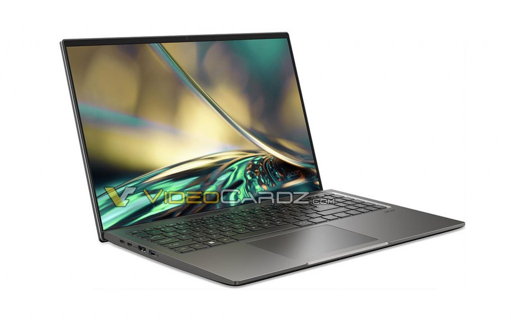 اولین لپ تاپ جهان با کارت گرافیک اینتل رویت شد: Acer Swift X 2022 در CES 2022