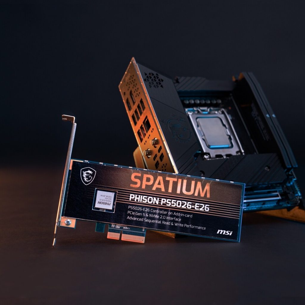 اولین SSD مبتنی بر باس PCI-E 5.0 جهان با نام MSI Spatium E26 معرفی شد؛ نهایت سرعت!