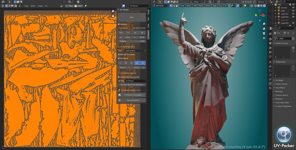 Łukasz Czyż به تازگی UVPackmaster 3 را برای Blender منتشر کرد