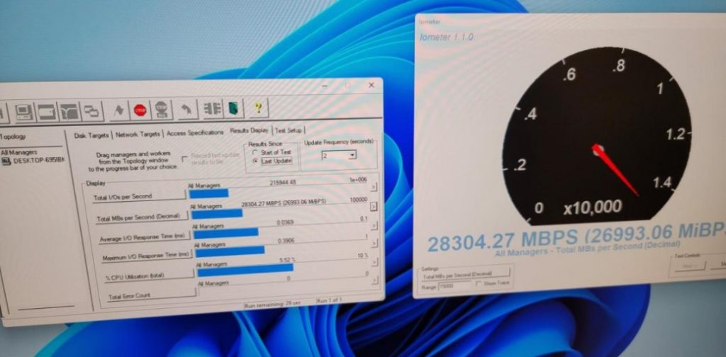 آزمایش سرعت SSD در پلتفرم جدید اینتل آلدر لیک و رسیدن به سرعت 28 گیگابایت در ثانیه!