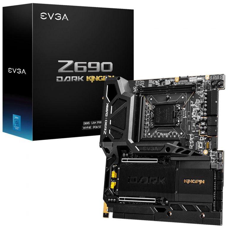 مادربرد EVGA Z690 DARK KINGPIN معرفی شد؛ یانکی آمریکایی برای اورکلاک تخصصی!