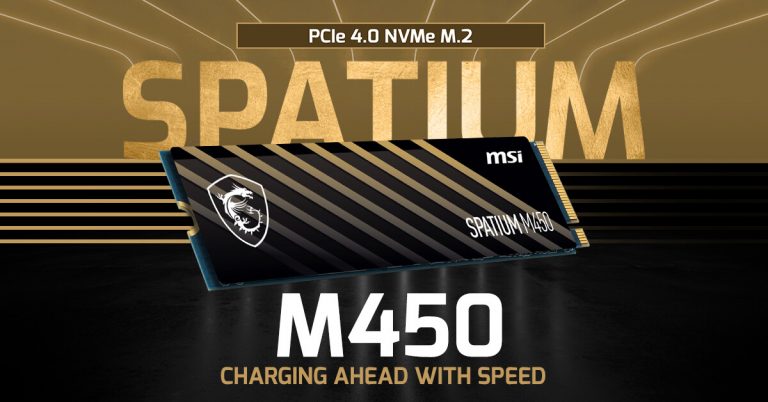 شرکت MSI درایوهای SSD جدید SPATIUM M450 را با طول عمر بالا معرفی کرد