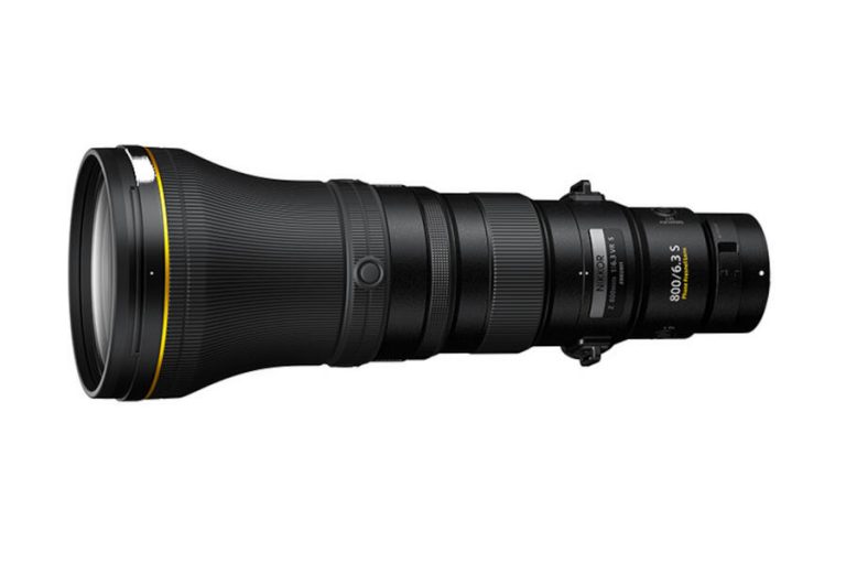 لنز 800 میلی متری NIKKOR Z f/6.3 VR S نیکون به زودی عرضه می‌شود