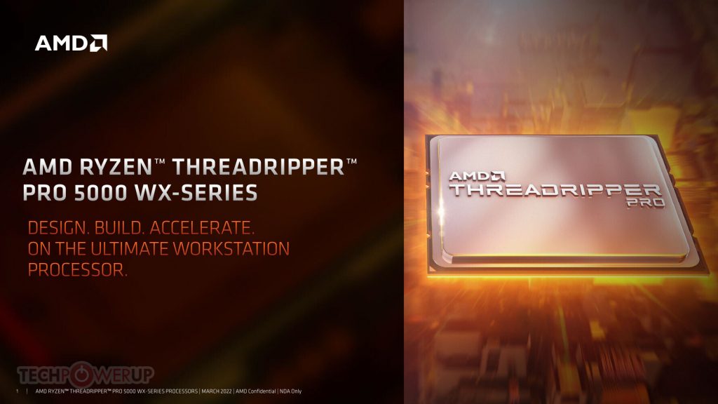 AMD پردازنده‌های رندرینگ و ایستگاه کاری Ryzen Threadripper PRO 5000WX را به طور رسمی معرفی کرد