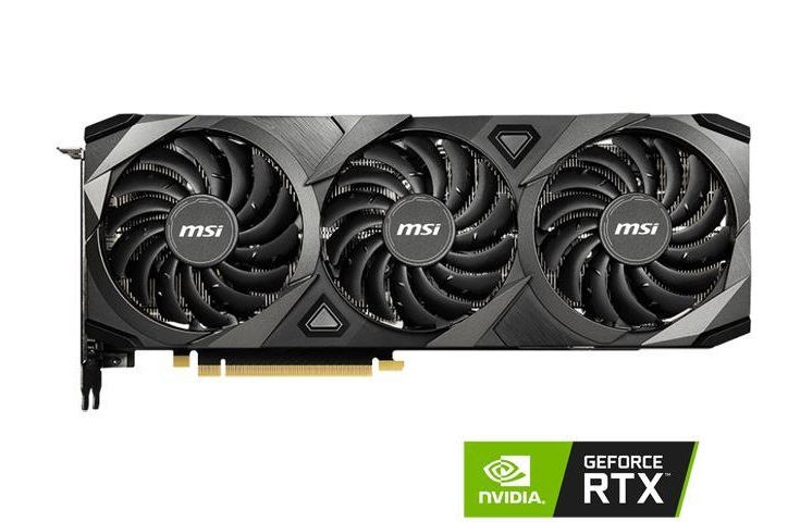 کارت گرافیک MSI GeForce RTX 3080 VENTUS 3X PLUS 12G OC LHR بدون LED معرفی شد