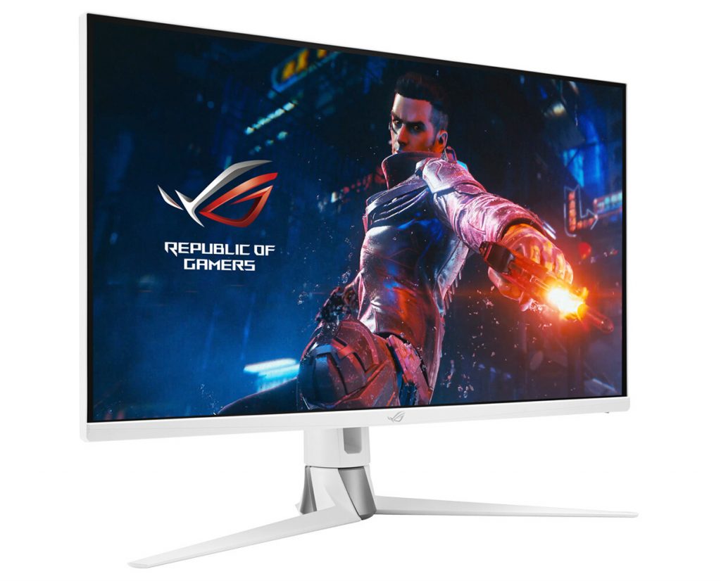 سفید و دلبر: مانیتور گیمینگ ASUS ROG Swift PG329Q-W معرفی شد