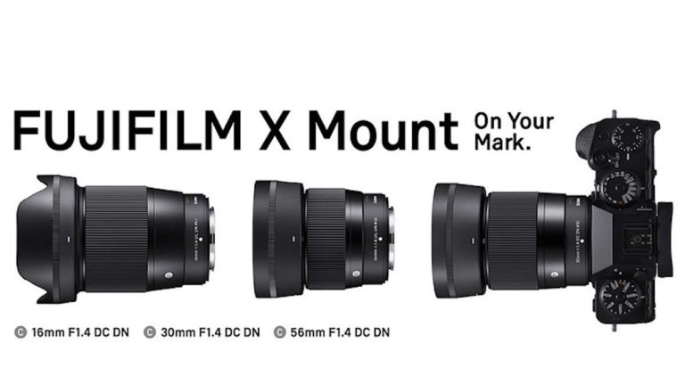 لنزهای مدرن f/1.4 DC DN سیگما برای سری X-Mount فوجی فیلم