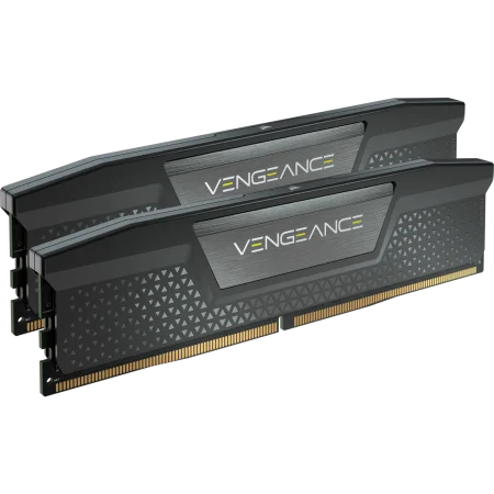 Fan Included No Memory Series VENGEANCE DDR5 Memory Type DDR5 PMIC Type Overclock PMIC Memory Size 32GB (2 x 16GB) Tested Latency 40-40-40-77 Tested Voltage 1.25V Tested Speed 5200 Memory Color BLACK SPD Latency 40-40-40-77 SPD Speed 4800MHz SPD Voltage 1.1V Speed Rating PC5-41600 (DDR5-5200) Compatibility Intel 600 Series Heat Spreader Aluminum Package Memory Format DIMM Performance Profile XMP 3.0 Package Memory Pin 288