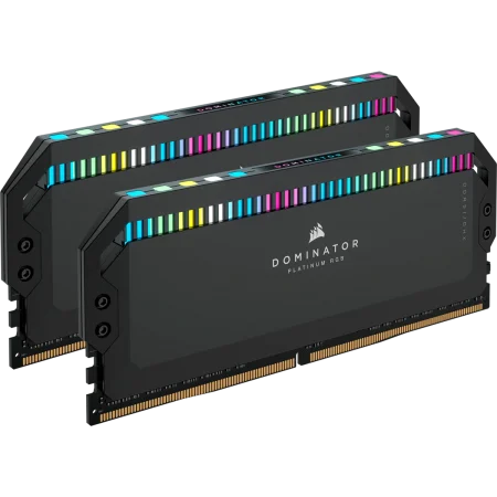 رم کورسیر DOMINATOR PLATINUM RGB 32GB (2x16GB) DDR5 DRAM 5200MHz C40