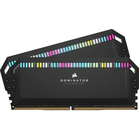 رم کورسیر DOMINATOR PLATINUM RGB 32GB (2x16GB) DDR5 DRAM 5200MHz C40
