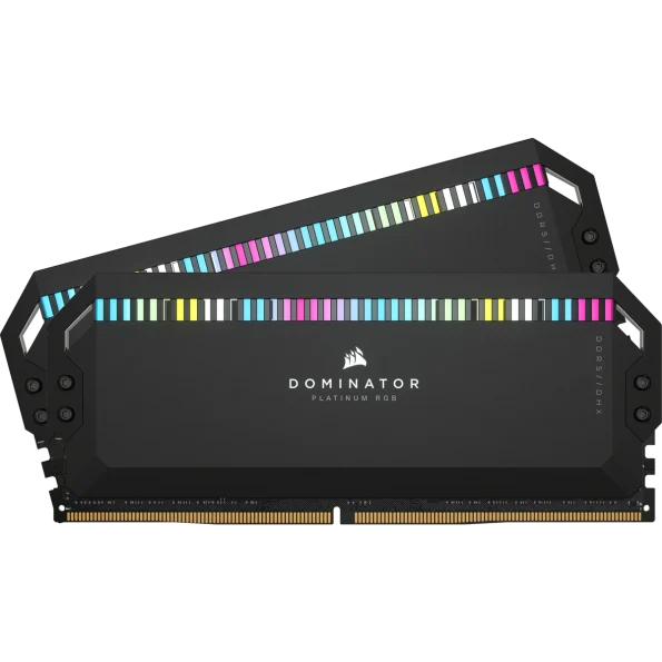 رم کورسیر DOMINATOR PLATINUM RGB 32GB (2x16GB) DDR5 DRAM 5200MHz C40